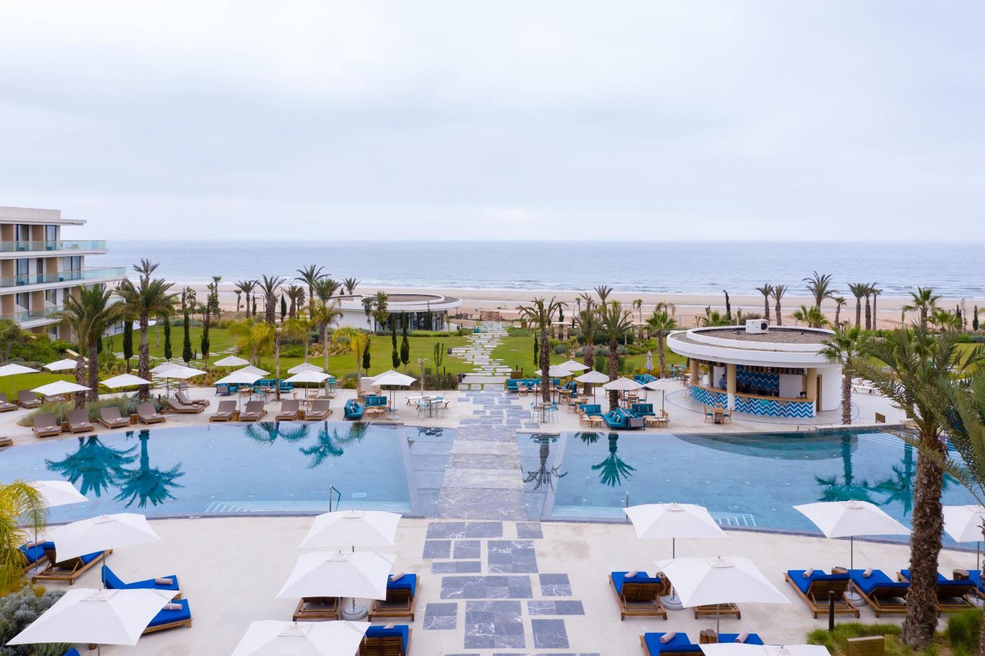 Hyatt Regency Taghazout Exterior foto The pool at the Royal Mirage